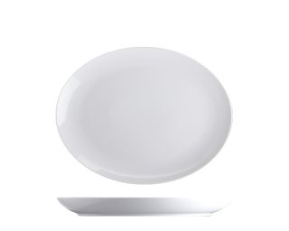 BASIC TALLRIK OVAL 20,5CM X 16,4CM