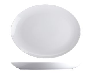 BASIC TALLRIK OVAL 32,5CM X 25,5CM