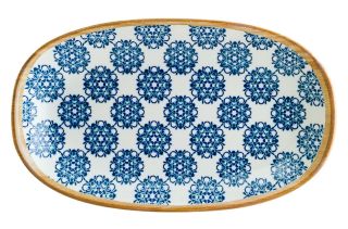 BONNA CALIF LOTUS TALLRIK OVAL 29x17CM 6 PACK