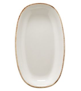 BONNA RETRO OVAL TALLRIK 24X14CM 12 PACK