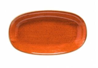 BONNA TERRACOTTA OVAL TALLRIK 24X14CM 12 PACK