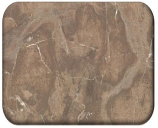 BORDSKIVA TOPALIT 70x70 UTAH BROWN