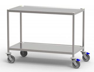 BORDSVAGN UTAN HANDTAG 2 PLAN 1100 MM