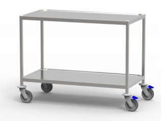 BORDSVAGN UTAN HANDTAG 2 PLAN 600 MM