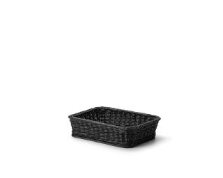 BRÖDKORG SVART PP PLAST. 36X27,5XH9,2CM