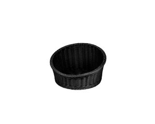 BRÖDKORG SVART PP PLAST. RUND D36CM, H20CM