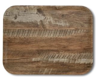 BRICKA 43 x 33 CM MÖRK