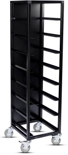 BRICKVAGN FÖR 8ST 330 X 430 SVART SVART RYGG
