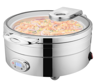 BURANO CHAFING DISH RUND 6L