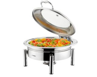 CHAFING DISH RUND INKL STÄLLNING