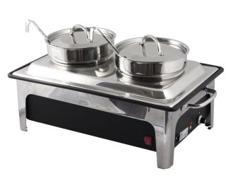 CHAFING DISH, SOPPSTATION 2X4L