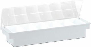 COCKTAIL DISPENSER WHITE 6 INSERTS