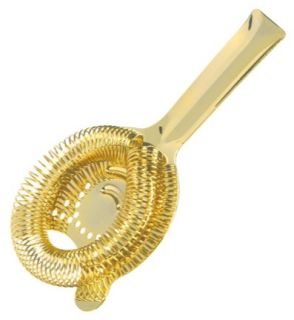 COCKTAIL STRAINER ITALIAN GOLD
