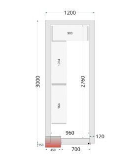 CRNF1230 SHELF RACK SYSTEM KIT