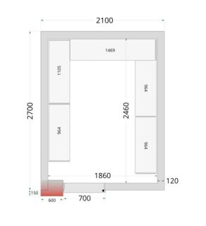 CRNF2127 SHELF RACK SYSTEM KIT