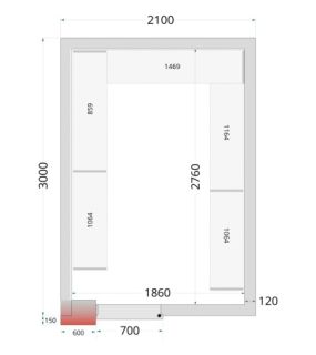 CRNF2130 SHELF RACK SYSTEM KIT