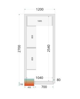 CRPF1227 SHELF RACK SYSTEM KIT