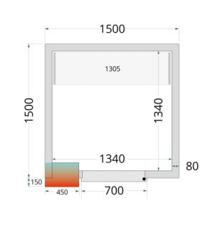 CRPF1515 SHELF RACK SYSTEM KIT