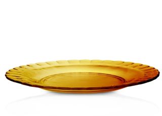 DURALEX TALLRIK AMBER D26CM
