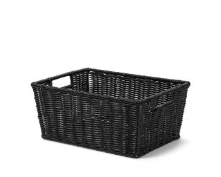 FRUKT & GRÖNTKORG SVART 40X30XH18CM