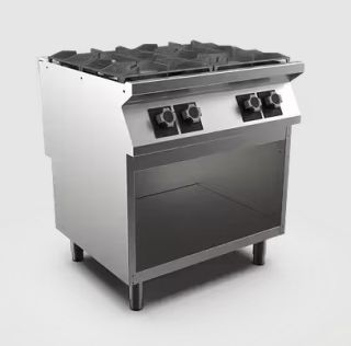GASSPIS HS MARENO M1-70 PC78GG - 4 öppna brännare 2 x 6 kW, 2 x 9 kW