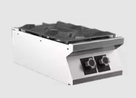 GASSPIS MARENO M1-90 PC94GT - 2 öppna brännare 1 × 6 kW, 1 × 10 kW - 400 × 920 × 250 mm