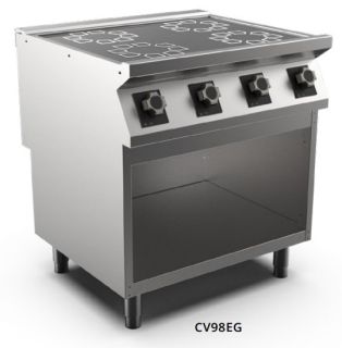 GLASKERAMIKSPIS HS MARENO M1-90 CV98EG - 4 zoner Ø 300 mm 4 kW - 800 × 920 × 900 mm