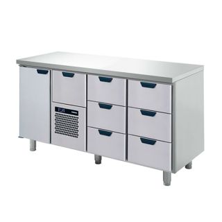 KYLKBÄNK , GNH1CDE33, 1660MM, ECO FÖR FÖRVARING AV LIVSMEDEL, COLD LINE