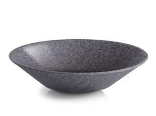 GRANIT NO 1 SKÅL SVART HAZY, D27 CM