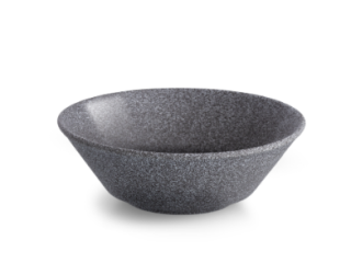 GRANIT NO 4 SKÅL SVART HAZY D15CM