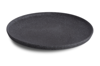 GRANIT NO 4 TALLRIK SVART RAW D24CM