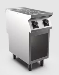 INDUKTIONSSPIS HS MARENO M1-90 CI94EG - 2 zoner Ø 280 mm 5 kW - 400 × 920 × 900 mm