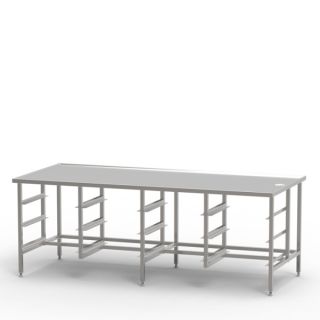 INLÄMNINGSBÄNKAR MED GEJDRAR FÖR 46x46 CM KORGAR