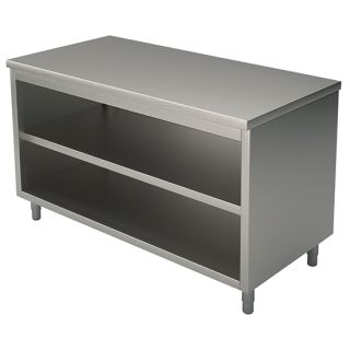 KÖKSBÄNK MED ÖPPET HYLLPLAN 1200 x 700 MM