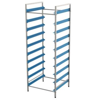 KORGSTÄLL 10 KORGAR GEJDERAVSTÅND 130 MM