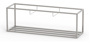 KORGSTÄLL VÄGG 2765 MM