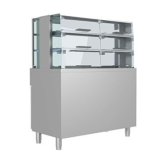 DISPLAY LINE DUBBELSIDIGA SJÄLVBETJÄNINGS EXPONERINGSBÄNKAR DLE1202CL-SM - COLIA