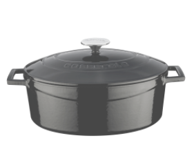 LAVA GJUTJÄRNSGRYTA, OVAL 4.67 L