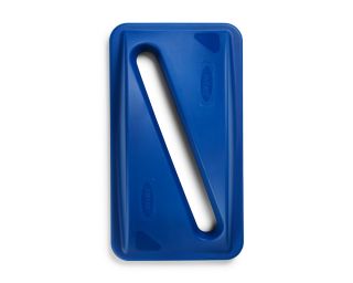LOCK BLÅ. TILL ÅTERVINNING PAPPER