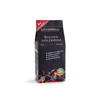LOTUSGRILL KOL 1 KG PÅSE
