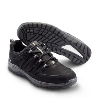 MADDOX BLACK LEATHER LOW - ELTEN WELLMAXX