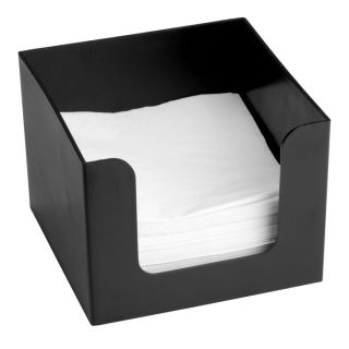 NAPKIN HOLDER BLACK