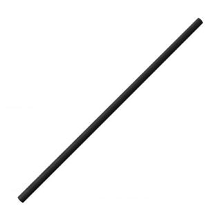 PAPER STRAW BLACK Ø 6 x 200 MM