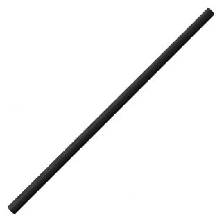 PAPER STRAW BLACK Ø 8 x 250 MM
