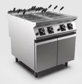 PASTAKOKERI GAS MARENO M1-90 CP98G - 2 × 42 liter (2 × 1/1 GN) - 600 × 920 × 900 mm