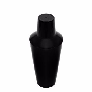 PLASTIC 3 PC SHAKER BLACK 740 ML