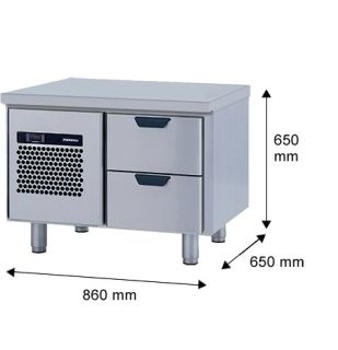 GRILLKYLBÄNK COLD LINE CL-GNL C860 3 LADOR ISTÄLLET FOR 2- CL-GNL-2-CE - PORKKA