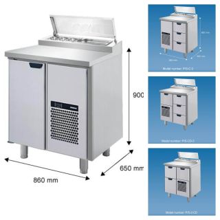 KALLSKÄNKSBÄNK COLD LINE CL-P/S 860 MM - COLIA