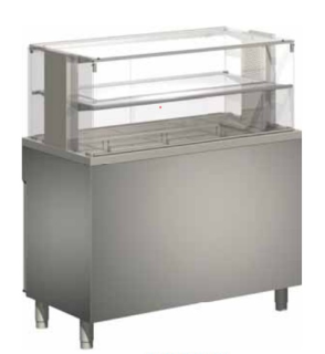 DISPLAY LINE CUBE SERVICE (VIT) KYLDA OCH NEUTRALA (NL) EXPONERINGSBÄNKAR DL801CL-VIT-SM - PORKKA