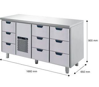 KYLBÄNK GN 9 LÅDOR - PORKKA